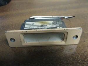 used Gulfstream light fixture P/N 1401-005 by B&D Instruments