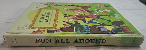 Fun All Around 1964 Childrens Hardcover Textbook Bobbs-Merrill - Imagen 3 de 10