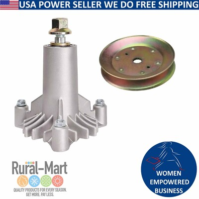 #ad 3 Hole Mandrel and 5.2quot; Pulley Kit #130794 for 42quot; Poulan Pro amp; #153535 $28.91