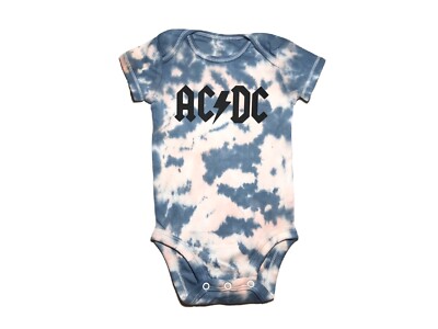 6M Size - AC/DC Baby Bodysuit Hard Rock And Roll Music & Band ACDC N 6 ...