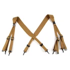 WW2 M1936 US Suspenders WWII Canvas Webbing Loading Bearing