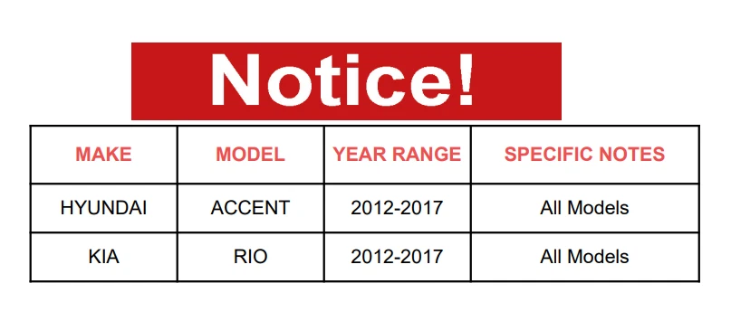 Pair Rear Wheel Bearing Hub Assembly For 2012 - 2017 Hyundai Accent Kia Rio - Image 2 of 4