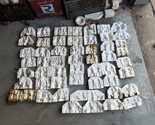 27 snow baby molds for sell
