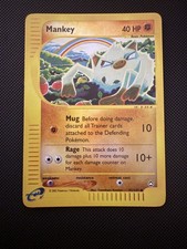 Pokemon TCG Mankey 92/147 Aquapolis Reverse Holo E-Reader on eBay