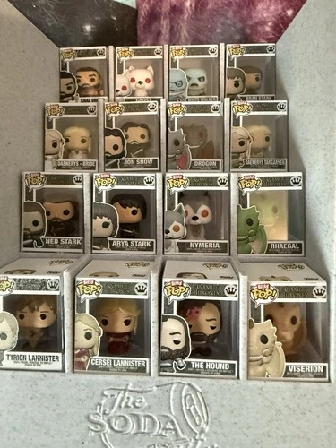 Game Of Thrones  Funko Bitty Pop COMPLETE SET of 16