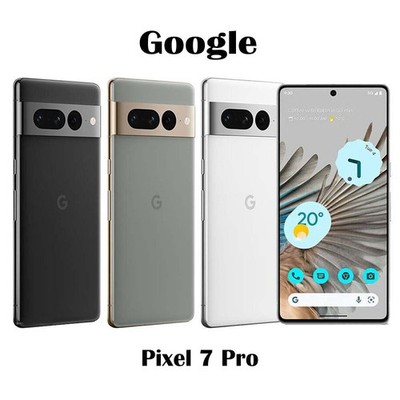 New Google Pixel 7 Pro 12GB+128GB 5G 6.7'' Unlocked Smartphone Without Simlock