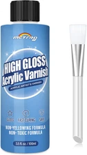 Gloss Varnish for Acrylic Painting, Artist'S Acrylic Varnish, Non-Yellowing, Non