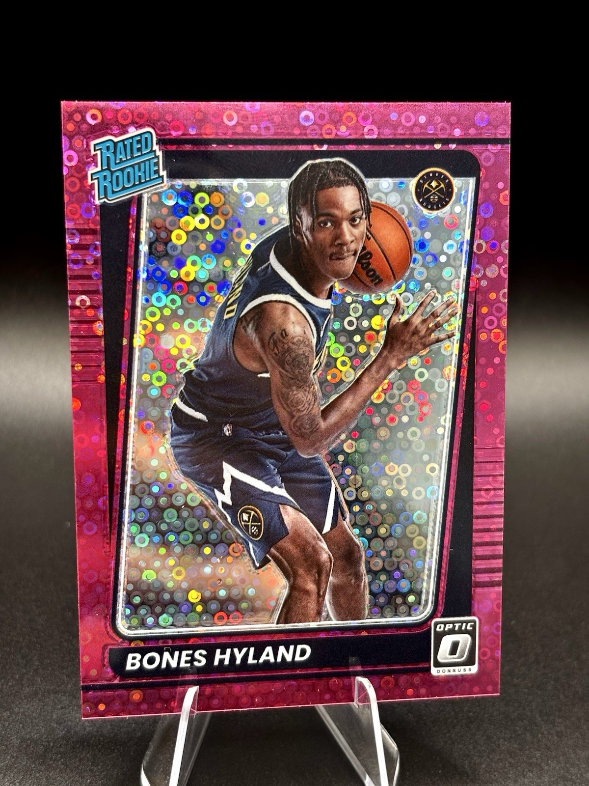 2021-22 Donuss Optic - Bones Hyland #194 Pink Fast Break /20 (RC)