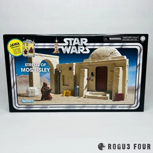 Star Wars 3.75 Vintage Collection Streets Of Mos Eisley Playset NO FIGURE