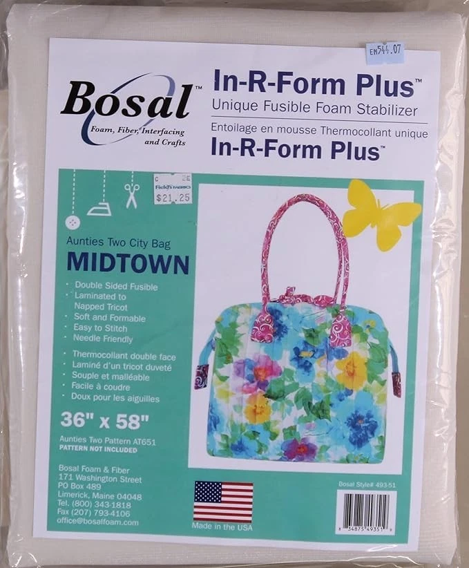 Bosal In R Form Plus - Double Sided Fusible Interfacing for the Midtown Bag 36" - Image 2 of 3