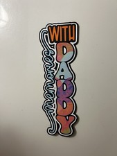 Memories With Daddy Handmade Scrapbook Title Die Cut Paper Pieced