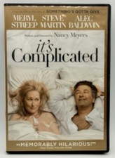 It's Complicated DVD Widescreen Meryl Streep Steve Martin Alec Baldwin 2010