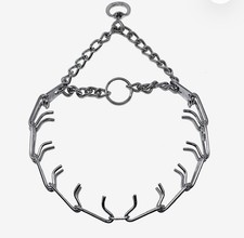 Herm Sprenger 3mm 22" Chrome Plated Steel Prong Dog Collar Germany