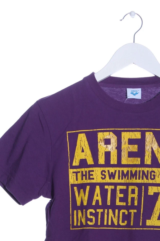 ARENA Camiseta Mujeres Camisa Talla EU 34 lila-amarillo pálido look casual - Imagen 3 de 4