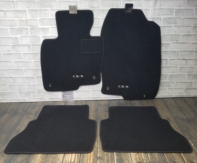 2017-2021 OEM Mazda CX-5 Floor Mats KJK9-68666 KBG6-68G40 KBG6
