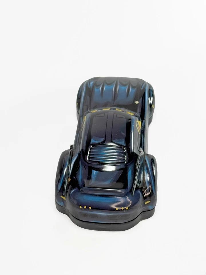 Raro contenedor de caramelos de batimóvil de hojalata Batman & Robin Foto 4 de 4