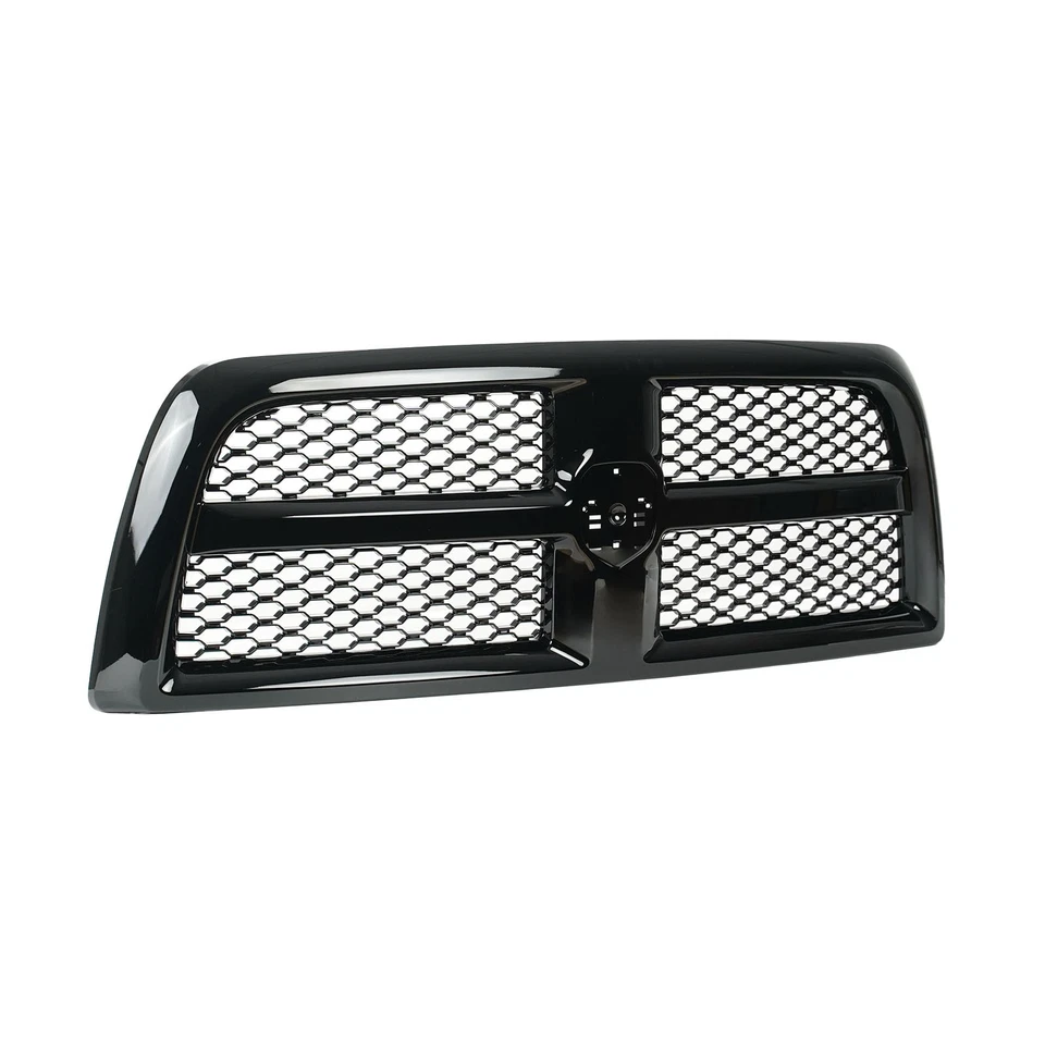 Front Bumper Grille Grill For 2010-2018 Ram 2500/3500 Gloss Black 68204388AA Foto 4 de 4