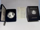 1995 P American Silver Eagle Bullion Proof $1 Coin Collectible OGP COA