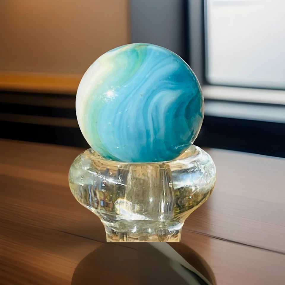 Christensen Agate Swirl Shooter Marble 1” Beach Day - Image 3 of 4