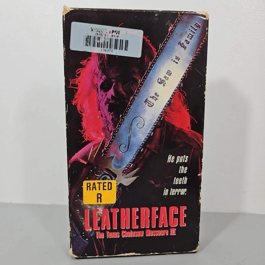 Horror Slasher The Texas Chainsaw Massacre VHS Tapes for sale | eBay