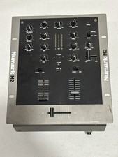 Numark M2 Channel Scratch DJ Mixer With AC Adapter Not Tested For Parts