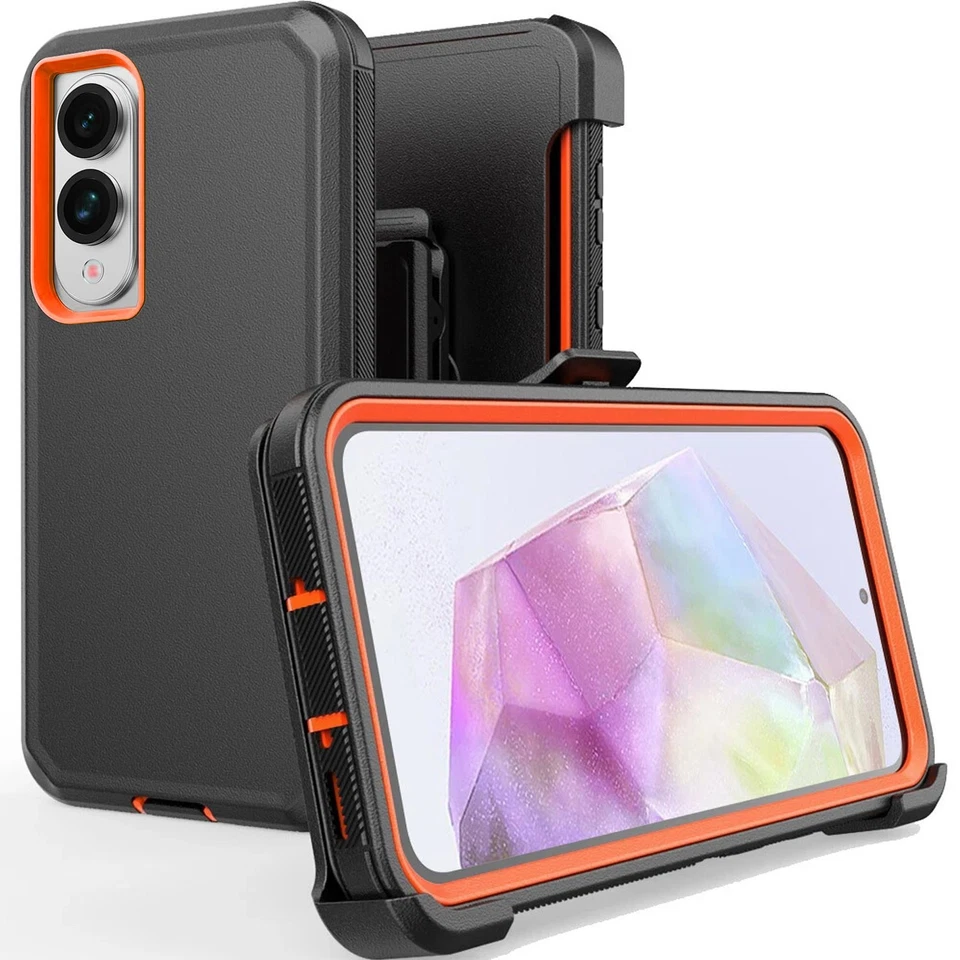 For Samsung Galaxy S25 Edge Case Cover Clip Fit Otterbox Defender + Glass Screen - Image 4 of 4