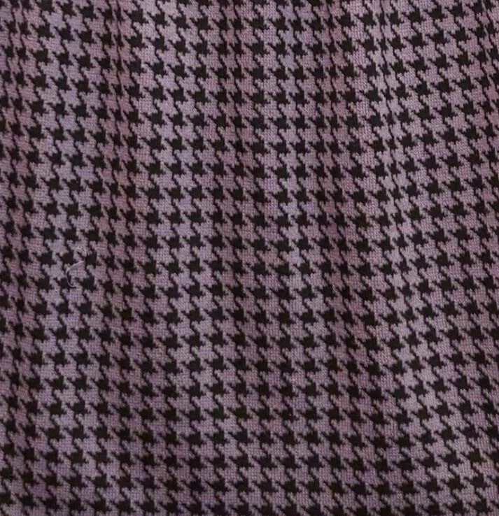 Weekender Knit skirt jacket set Size M hounds tooth gray black career city chic - Image 4 of 4