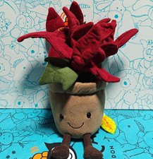 Jellycat Amuseable Poinsettia with Tags