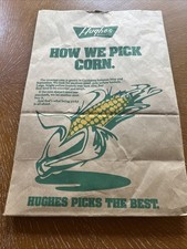 Vintage 1980&rsquo;s Hughes market Grocery Bag