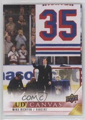 2022-23 Upper Deck Series 2 UD Canvas Retired Mike Richter #C244 1e8j