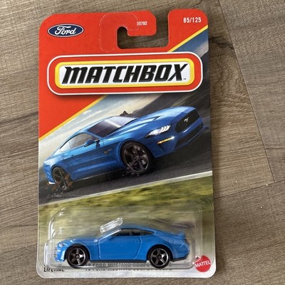 2025 Matchbox 2019 Ford Mustang Coupe blue in hand 85/125 VHTF | eBay