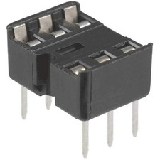 5 x 6-Pin DIP / DIL PCB IC Socket
