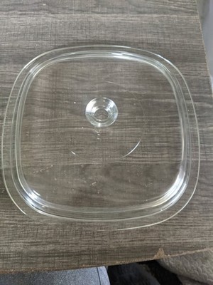 Corning Ware Replacement Clear Lid Pyrex P-9-C Casserole LID ONLY SMALL BLEMISH