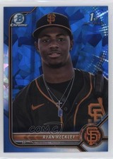 2022 Bowman Chrome Sapphire Edition Prospects Ryan Reckley #BCP-163 0g27