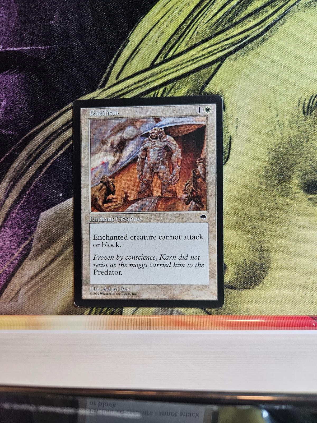 Pacifism 34 Common Tempest Magic: The Gathering Moderately Played