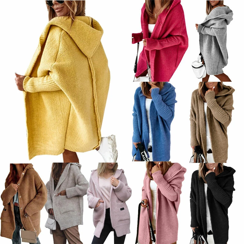 Maxi cardigan with hood store
