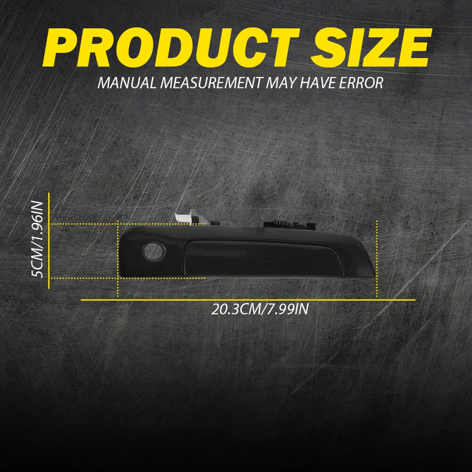 Для 1999-2003 Mitsubishi Galant 1997-2002 Mirage наружная передняя дверная ручка 2 шт. - Изображение 4 из 4