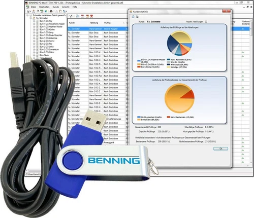 Benning Software PC-WIN ST 750-760 neu unbenutzt für Gerätetester 