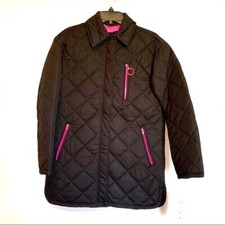 Avec Les Filles Diamond Quilted Shirt Jacket Xs
