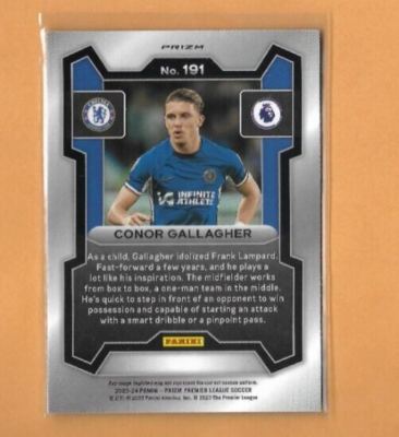 Chelseaギャラガー 2023-2024 Prizm Connor Gallagher Premier League Blue Mosaic