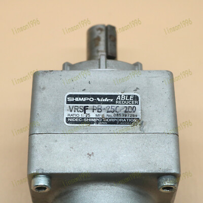 Used Xinbao Reducer Speed Ratio 1:25 VRSF-PB-25C-200 Tested Good OK #W9