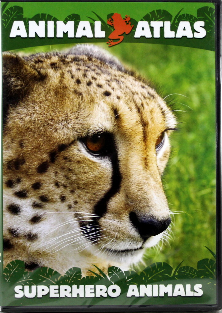 Animal Atlas Superhero Animals NEW DVD Biggest, Fastest, And