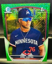 2023 Bowman Chrome Ariel Castro 1st GREEN MOJO BCP-203-RC #24/99