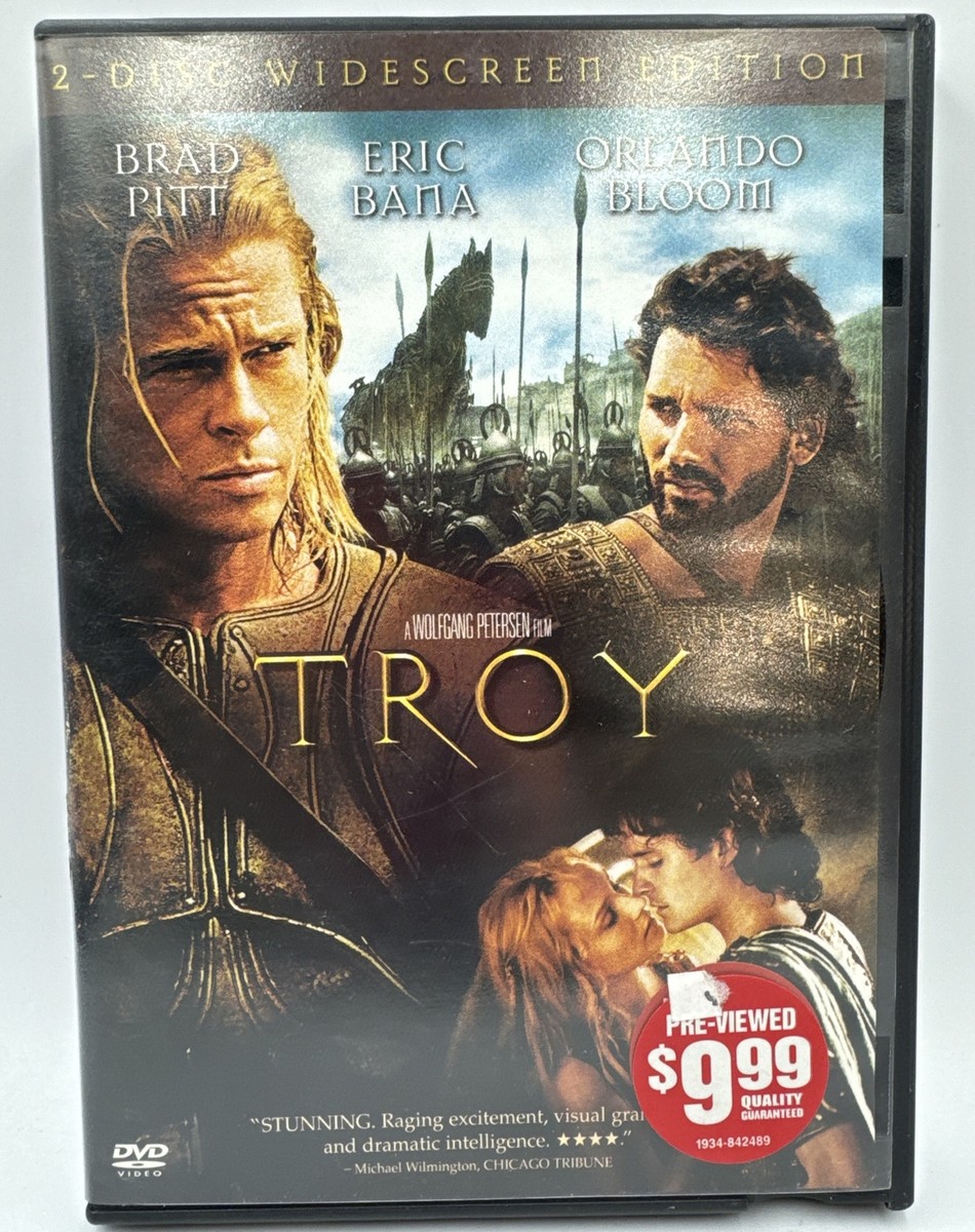 Troy (2-Disc Widescreen) Brad Pitt, Eric Bana, Orlando Bloom