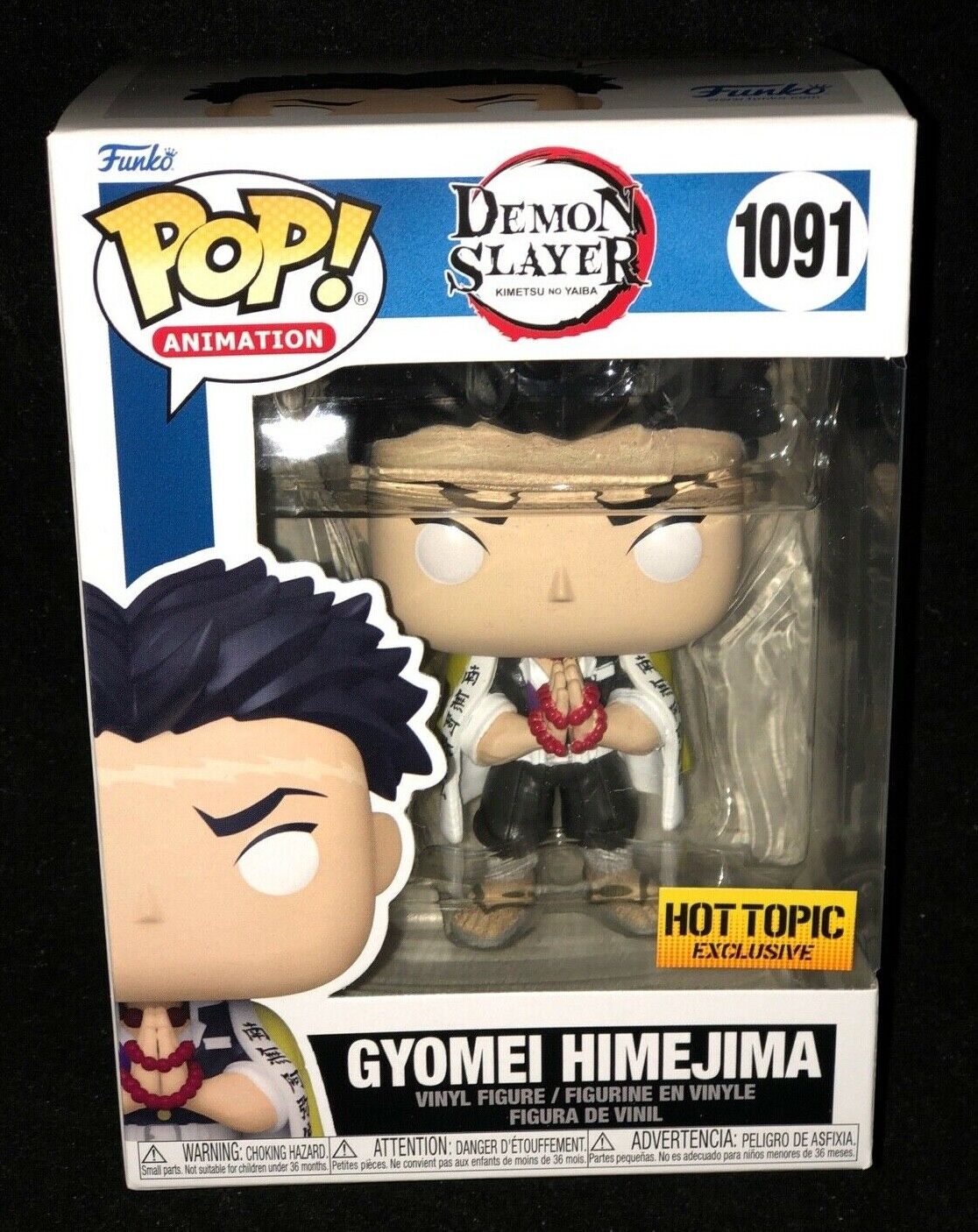 Funko Pop! Demon Slayer Gyomei Himejima 1091 Exclusivo Original - Moça do  Pop - Funko Pop é aqui!