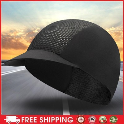 Bike Hat Helmet Liner Breathable Mountain Cycling Caps for Men Women (Black) NEW