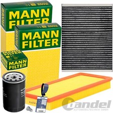 MANN FILTERSET INSPEKTIONSPAKET für VW GOLF 4 BORA 1J AUDI A3 8L TT OCTAVIA I