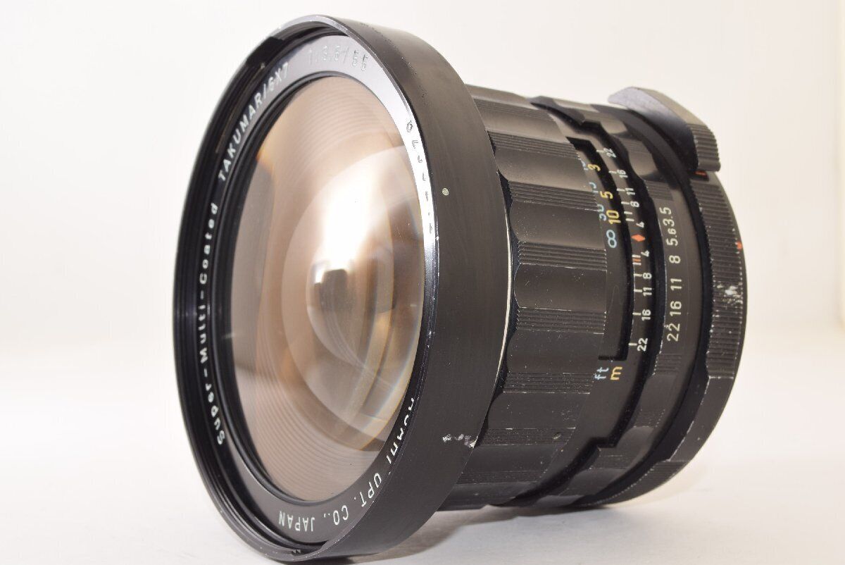 PENTAX SMC TAKUMAR 6X7 55MM F3.5 LENS WIDE-ANGLE CAMERA FROM