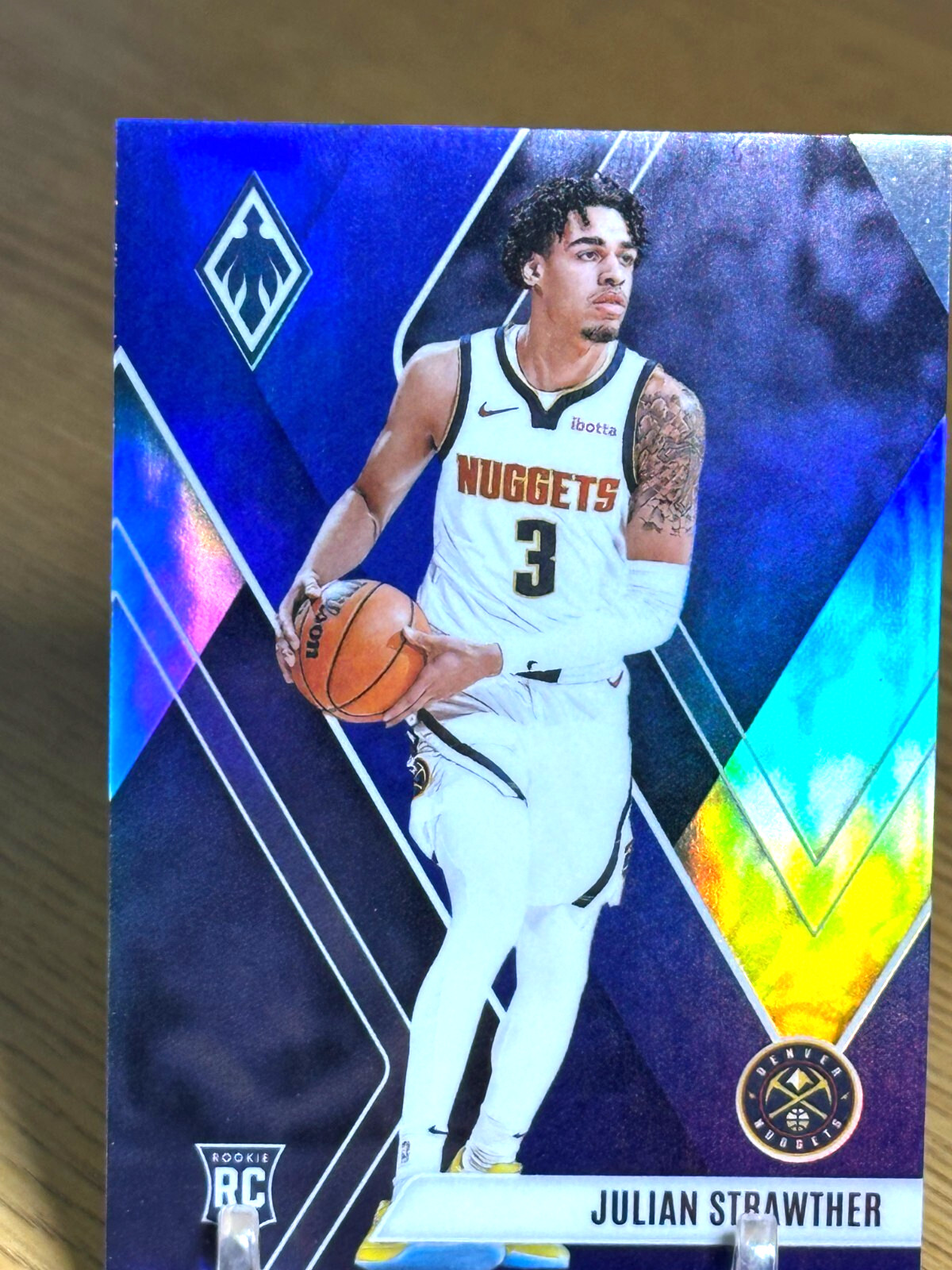 2023-24 Panini Phoenix #283 Julian Strawther Blue #/35 SP RC