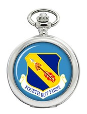 4th Fighter Wing USAF Pocket Watch